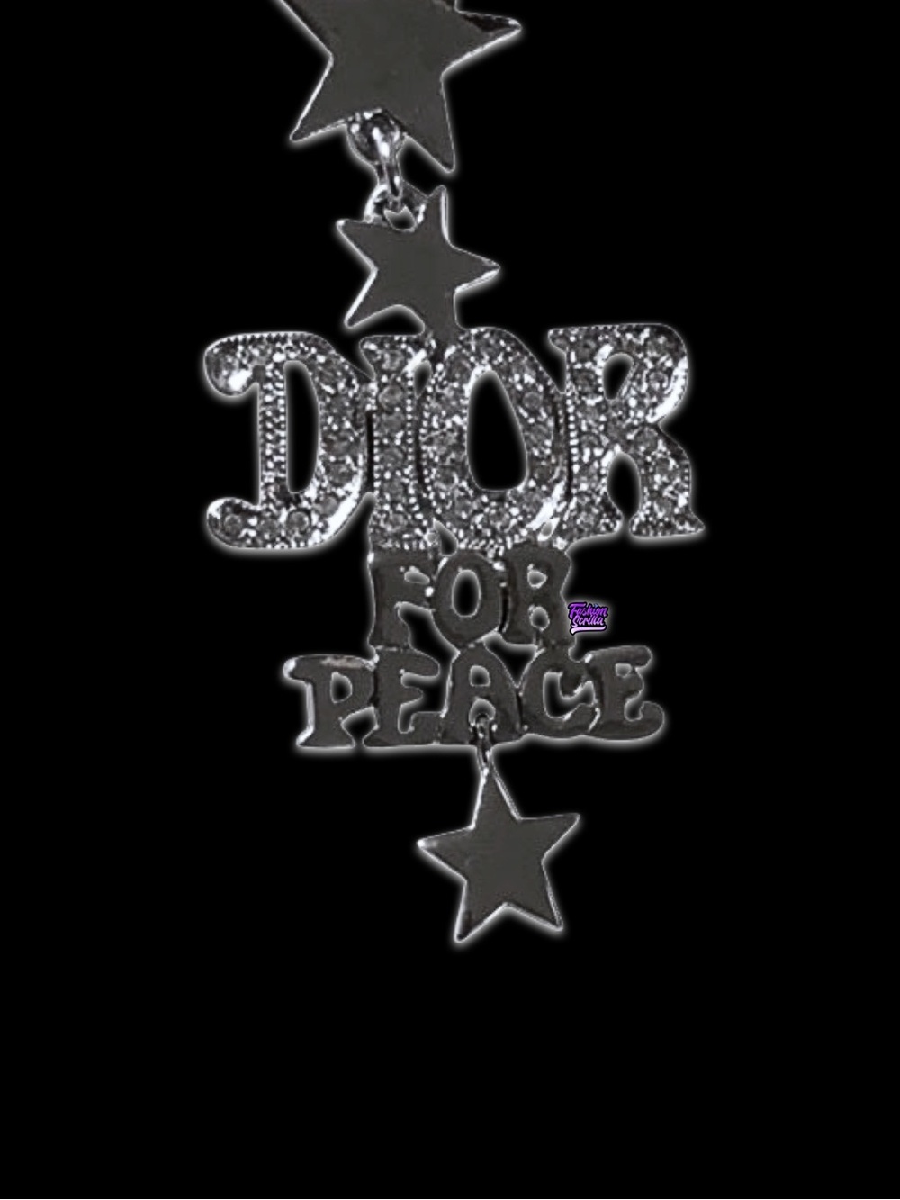Dior By John Galliano Vintage Dior For Peace Y2K Diamanté Crystal Jewelry Set - Picture 10 of 17